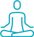 Space for kids to practice meditation